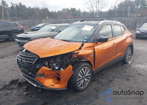 2024 Nissan Kicks Sv Xtronic Cvt z USA, uszkodzony, nr VIN 3N1CP5CV5RL483565